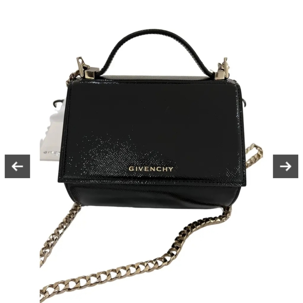 Givenchy Pandora Box patent leather handbag